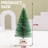 Mini Christmas Tree with Lights 4 Pack for Indoor Xmas Holiday Party
