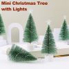 Mini Christmas Tree with Lights 4 Pack for Indoor Xmas Holiday Party