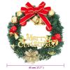 Christmas Wreath with 20 LEDs Green 17.7"