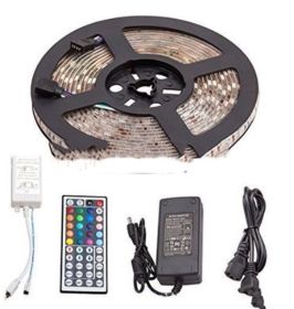 12V Epoxy Waterproof RGB Color Flexible Strip (size: 5050waterproof RGB-AU)