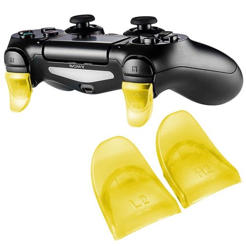 PS4 Extension Button Trigger Button Extension Extended Rubber Pad