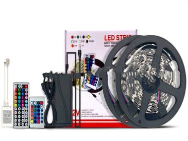 12V Epoxy Waterproof RGB Color Flexible Strip (size: 5050bare board RGB-AU)