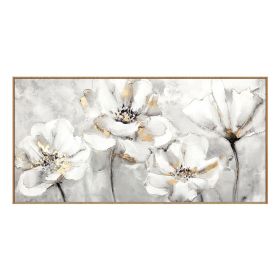 100% Hand Painted Abstract Flower Art Oil Painting On Canvas Wall Art Frameless Picture Decoration For Live Room Home Decor Gift (size: 150X220cm)