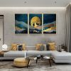 Framed Canvas Wall ArtOil Paintings Impressionism Aesthetic Prints Canvas Paintings for Living Room Bedroom Office Home; 3 Panels