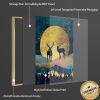 Framed Canvas Wall ArtOil Paintings Impressionism Aesthetic Prints Canvas Paintings for Living Room Bedroom Office Home; 3 Panels